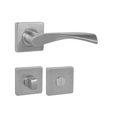 Klika na dveře MP - TORNADO - HR BN - Broušená nerez