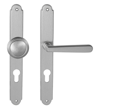 Klika na dveře NI - ALT WIEN Štít OCS - Chrom broušený