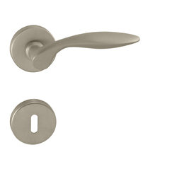 Klika na dveře TI - CLAUDIA - R 1938 NP - Nikl perla (142)