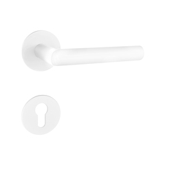 Klika na dveře MP - FAVORIT 22 - R 3SM WS - Bílá matná