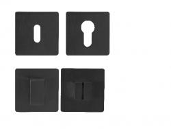 MP - ROZETA - HR 3SM BS - Černá matná