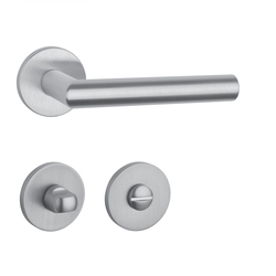 Klika na dveře AT - ARABIS - R 7S OCS - Chrom broušený