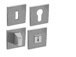 Rozeta ke klice TI - ROZETA - HR 5SQ T1 OC - ​​Chrom lesklý (03)