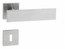 Klika na dveře JNF - LEAF 143 - HR BN - Broušená nerez