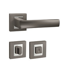 Klika na dveře MP - HOLLY - HR T/OC - Titan / chrom lesklý