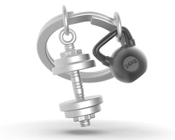 MTM320-01 MTM - KLÍČENKA - Činky 