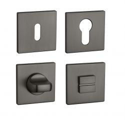 Rozeta ke klice AS - ROZETA - HR 5S ANT.M PVD - Antracit matný PVD