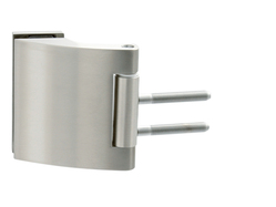 CT - CER203C - 3B Pár vertikálních pantů (sklo-zárubeň) ONS - Nikl broušený