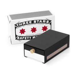 SN - DESIGNOVÁ Krabička na zápalky Černá matná