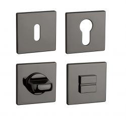 Rozeta ke klice AS - ROZETA - HR 5S ANT.L PVD - Antracit lesklý PVD