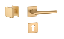 Klika na dveře AS - JASMINA - HR 7S OLS - Mosaz broušená