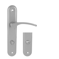 Klika na dveře KE - LAURA - SO Stříbrná