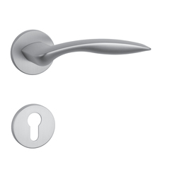 Klika na dveře AS - ROBINIA - R 7S OCS - Chrom broušený