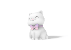 DHINK434-21 DHK - Silikonová noční lampička - Kočka 