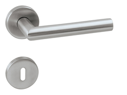 Klika na dveře WB - FAVORIT 002 - R EPR BN - Broušená nerez