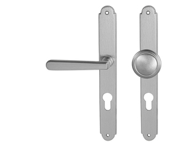 Klika na dveře NI - ALT WIEN Štít OCS - Chrom broušený