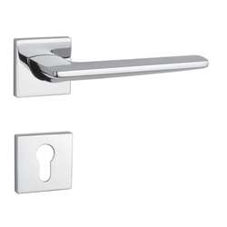 Klika na dveře AS - LUNARIA - HR 7S OC - Chrom lesklý