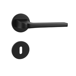 Klika na dveře TI - SUPRA - R 3097 5S BS - Černá matná (153)