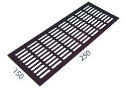 SRL - ALFA větrací mřížka šířka 150 x 250 mm F4 - Bronz elox