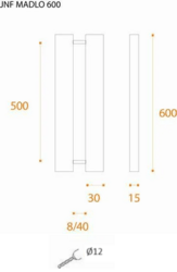 JNF - IN.07.201.600 - MADLO BN - Broušená nerez