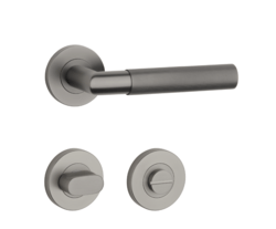 Klika na dveře SH - OVAL - R 1742 PRO 8 MM T PVD - Titan PVD