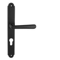 Klika na dveře NI - ALT WIEN Štít NB - Černá strukturovaná