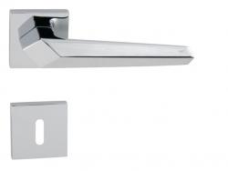 Klika na dveře CE - SATA - HR OC - Chrom lesklý