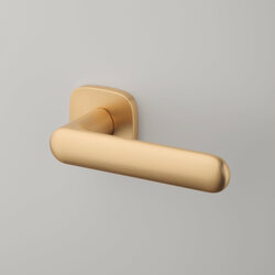 Klika na dveře AS - OLEA - QR 7S OLS - Mosaz broušená