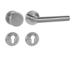 Klika na dveře MP - FAVORIT - RS BN - Broušená nerez