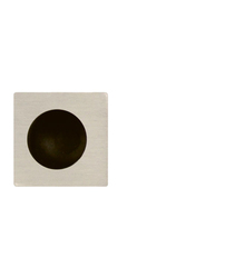 FT - Madélko do čela posuvných dveří hranaté MQ - HR ONSM - Nikl broušený matný