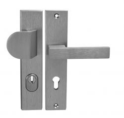 Bezpečnostní kování AXA - OMEGA2 PLUS F6 - Inox elox