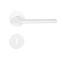 Klika na dveře TI - ELIPTICA - R 3098 5S WS - Bílá matná (152)