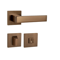 Klika na dveře MP - HIT - HR SQ6 CUM - Měď matná