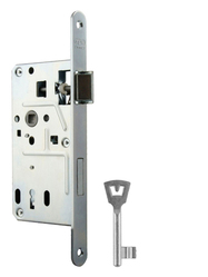 VR - Zadlabací zámek BB 72/80 - 035/186 Bílý pozink