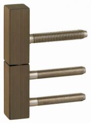 TI - Hranatá krytka na závěs - 0251 OGS - Bronz česaný matný (77)