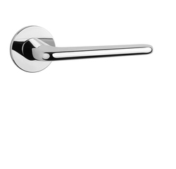 Klika na dveře AS - LIRA - R 5S OC - Chrom lesklý