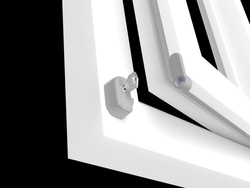 PD - Výsuvná západka s uzamykáním STM - Stříbrná (RAL9006)