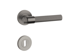 Klika na dveře SH - OVAL - R 1743 PRO 8 MM T PVD - Titan PVD