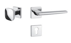 Klika na dveře AS - LUNARIA - HR 7S OC - Chrom lesklý