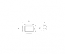 AXA - Digitální kukátko se zvonkem DDS2 