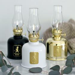 SN - OLEJOVÁ LAMPA Bílá lesklá / zlatý lesklý emblém