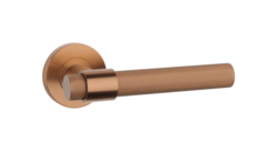 Klika na dveře SH - OVAL - R 1743 PRO 8 MM CUM PVD - Měď matná PVD