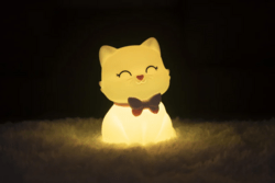DHINK434-21 DHK - Silikonová noční lampička - Kočka 