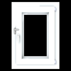 PD - Otočná západka s uzamykáním STM - Stříbrná (RAL9006)