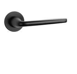 Klika na dveře AS - HIACYNTA - R 5S BS - Černá matná