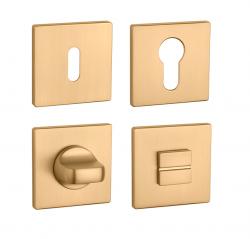 Rozeta ke klice AS - ROZETA - HR 5S OLS - Mosaz broušená