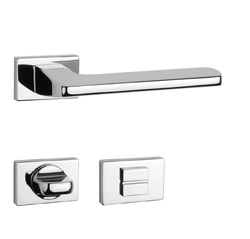 Klika na dveře AS - YUKA - RT 7S OC - Chrom lesklý