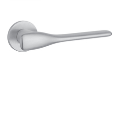 Klika na dveře AS - ORCHIDE - R 7S OCS - Chrom broušený