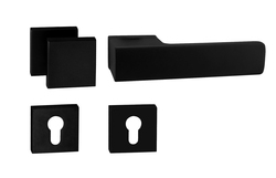 Klika na dveře TI - GORDO - RT5 4084 BS - Černá matná (153)