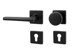 Klika na dveře MP - DANIELA - HR BS - Černá matná